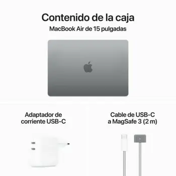 Laptop Apple MC9D4Y/A M3 16 GB RAM 256 GB SSD 15,3"