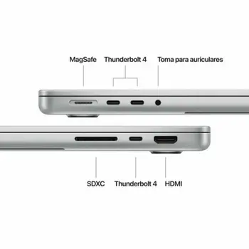 Laptop Apple MCX14Y/A 14,2" M2 M4 24 GB RAM 1 TB SSD Spanish Qwerty