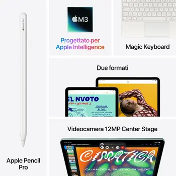 Tablet Apple iPad Air 7th 13" 8 GB RAM White M3 512 GB