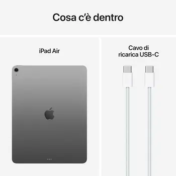 Tablet Apple MCNH4TY/A 13" 8 GB RAM 128 GB Grey M3