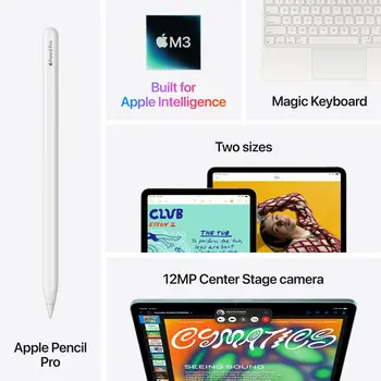 Tablet Apple iPad Air 13" 8 GB RAM 512 GB Grey M3