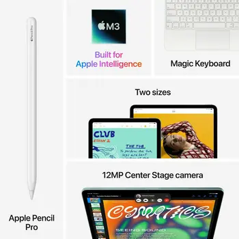 Tablet Apple iPad Air M3 11" M3 8 GB RAM 256 GB Grey