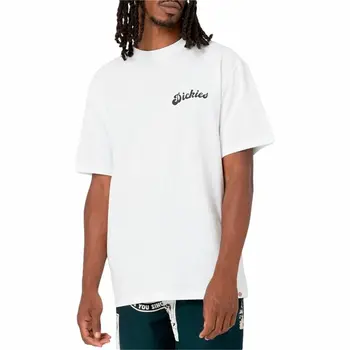Men’s Short Sleeve T-Shirt Dickies Grainfield White