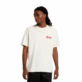 Men’s Short Sleeve T-Shirt Dickies Lewistown Ss White