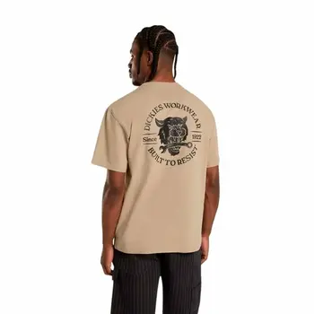 Men’s Short Sleeve T-Shirt Dickies Wrench Ss Beige