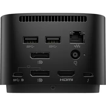 Dockstation HP 4J0A2AA Black 120 W