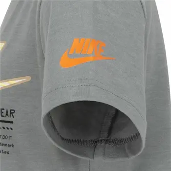 Short Sleeve T-Shirt Nike Nike Futura Micro Text