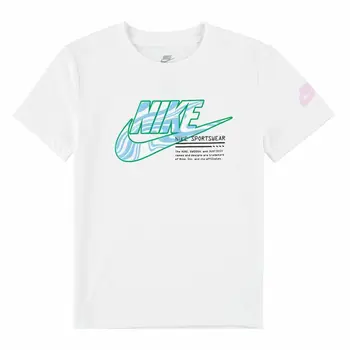 Short Sleeve T-Shirt Nike Futura Micro Text