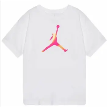 Child's Short Sleeve T-Shirt Nike White