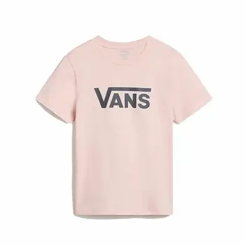 Women’s Short Sleeve T-Shirt Vans Drop V Ss Crew Salmon