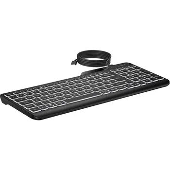 Keyboard and Mouse HP 7N7C1AA Black Qwerty US Spanish Qwerty