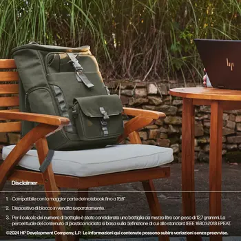Laptop Backpack HP 9J4C1AA Green
