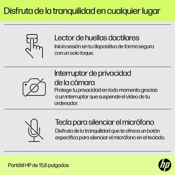 Laptop HP 15-fd0035ns 15" 8 GB RAM 256 GB Intel Core i3 N305