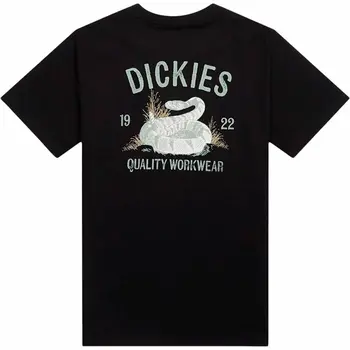Men’s Short Sleeve T-Shirt Dickies Dickies Snake Ss Tee Black