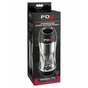 Endurance Jack Ass Pipedream VIEWTUBE PRO CLEAR Black