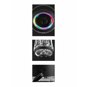 Endurance Jack Ass Pipedream VIEWTUBE PRO CLEAR Black