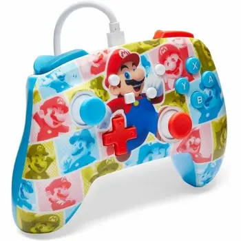 Gaming Control Powera Mario Hero Reel rouge Nintendo Switch