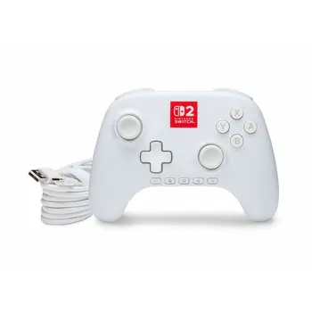 Pro Controller for Nintendo Switch + USB Cable Powera NSGP0524-01 White