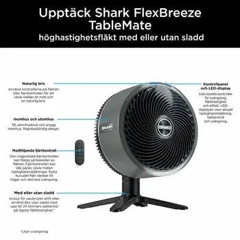 Freestanding Fan Shark