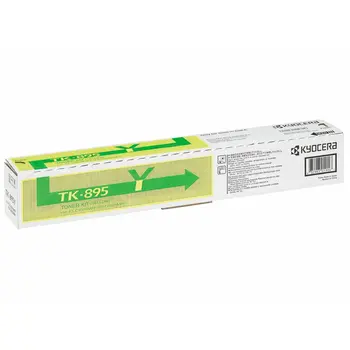 Original Toner Kyocera TK-895Y Yellow Black