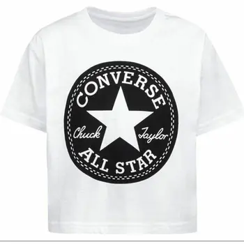 Child's Short Sleeve T-Shirt Converse White