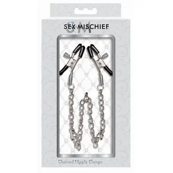 Chained Nipple Clamps Sex & Mischief