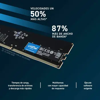 RAM Memory Crucial CT2K16G48C40U5 DDR5 4800 MHz 32 GB CL40