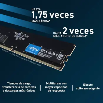 RAM Memory Crucial CT2K16G56C46U5 32 GB