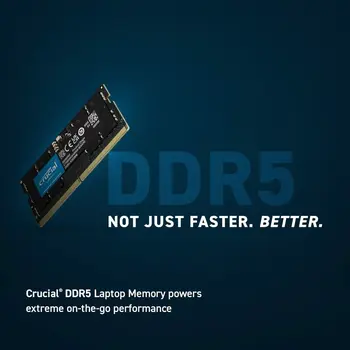 RAM Memory Crucial CT8G56C46S5 8 GB DDR5 SDRAM DDR5 5600 MHz