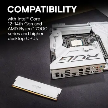 RAM Memory Crucial 32 GB DDR5 6000 MHz