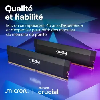 RAM Memory Crucial 32 GB DDR5 6400 MHz