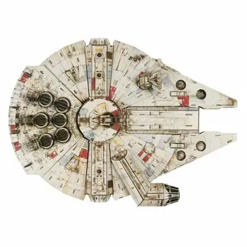 Construction set Star Wars Millennium Falcon 223 piezas 43 x 31,4 x 22,4 cm Grey Multicolour