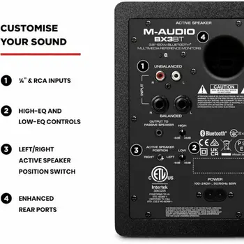 Cushions M-Audio BX3 PAIRBT