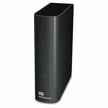 Hard Drive Western Digital WD Elements Desktop Black 4 TB HDD