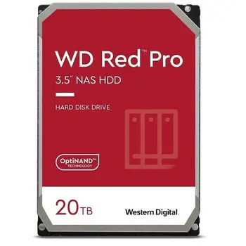 Hard Drive Western Digital Red Pro WD201KFGX 3,5" 20 TB