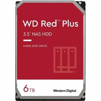 Hard Drive Western Digital Red Plus WD60EFPX 3,5" 6 TB