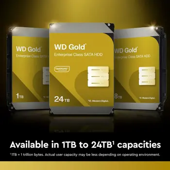 Hard Drive Western Digital WD8005FRYZ 3,5" 8 TB HDD