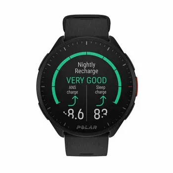 Smart Watch with Pedometer Polar Black 1,2" Ø 45 mm