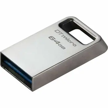 USB stick Kingston DTMC3G2/64GB Silver 64 GB (1 Unit)