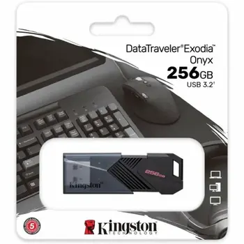 USB stick Kingston DataTraveler Exodia Onyx Black 256 GB