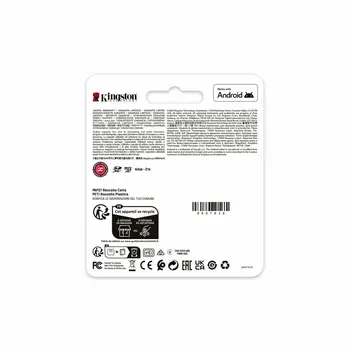 Micro SD Memory Card with Adaptor Kingston SDG4/512GB 512 GB