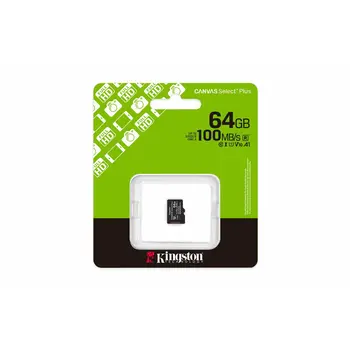 Micro SD Memory Card with Adaptor Kingston SDCS3/64GBSP 64 GB