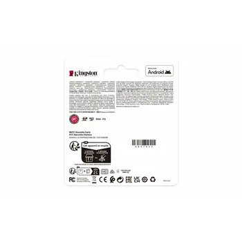 Micro SD Memory Card with Adaptor Kingston SDCS3/512GB 512 GB