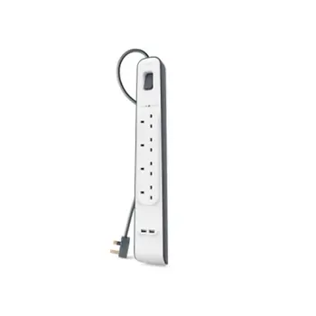 4-socket plugboard with power switch Belkin BSV401VF2M