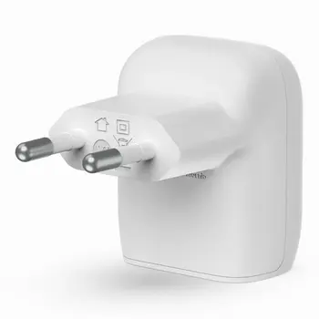 Wall Charger Belkin WCA006VF1MWH-B6 White 20 W