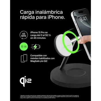 Wall Charger Belkin WIZ032KQBK Black 15 W (1 Unit)