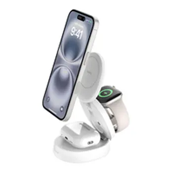 Cordless Charger Belkin WIZ034KQWH White
