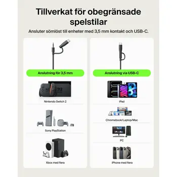 Headphones Belkin Inspire Nintendo Switch 2