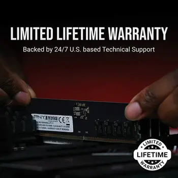RAM Memory PNY 16 GB DDR5 SDRAM DDR5 4800 MHz CL40
