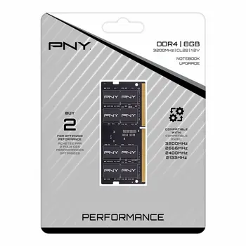 RAM Memory PNY MN8GSD43200-TB 8 GB DDR4 3200 MHz CL22